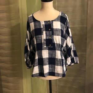 Plaid Top